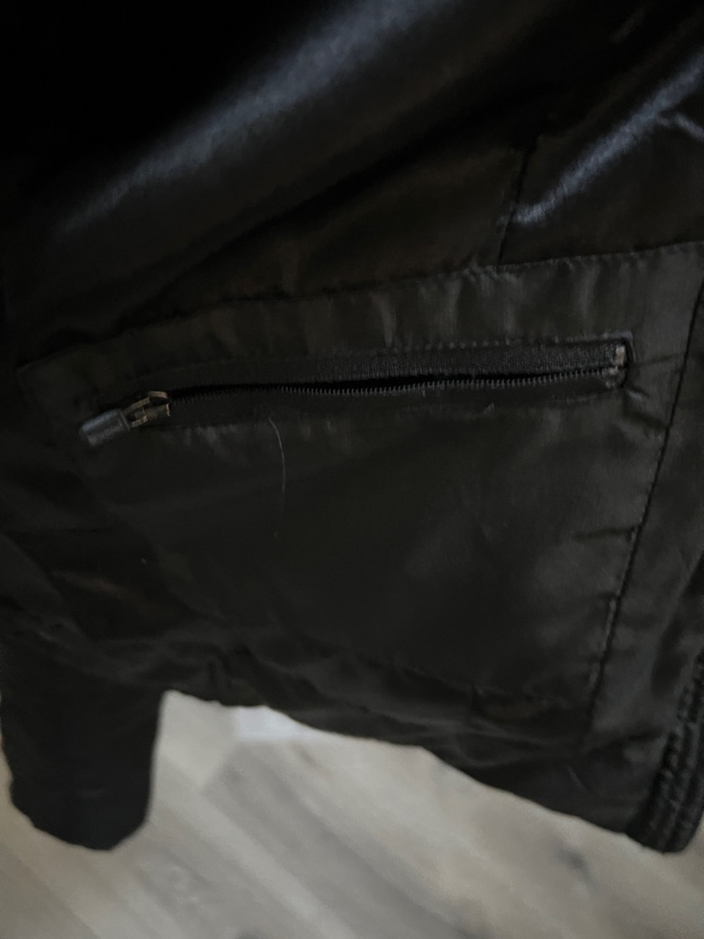Zella Zip Up Biker insulated Jacket - Picture 9 of 10